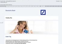 Warnung vor angeblich von der Deutschen Bank stammenden Mails